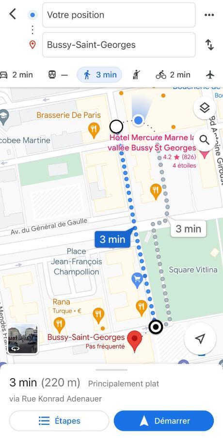 Jolie 3minutes De La Gare Rer A Apartment *
